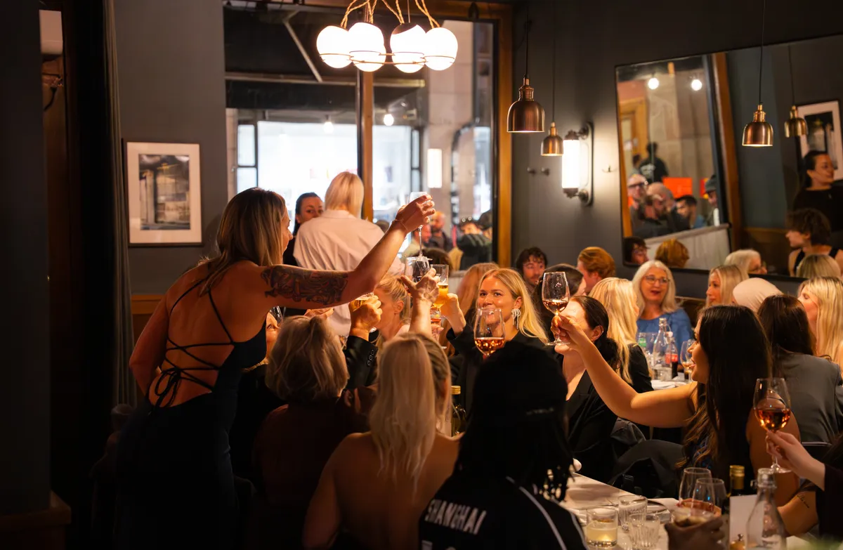 Långbord hos Spago